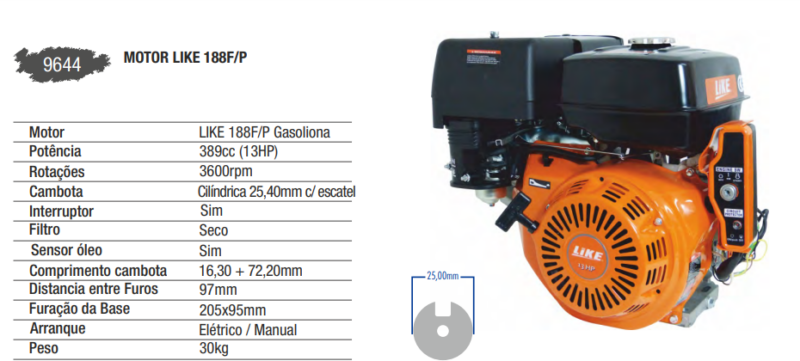 Motor like 188F/P